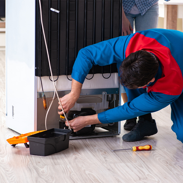 how much do you charge for refrigerator repair services in Monango ND